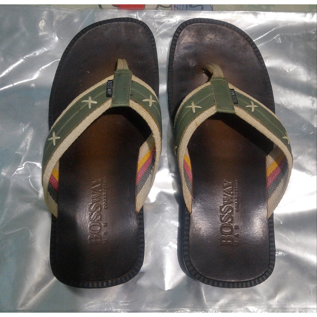 Sandal Pria merk Bossway Original size 39 - Preloved