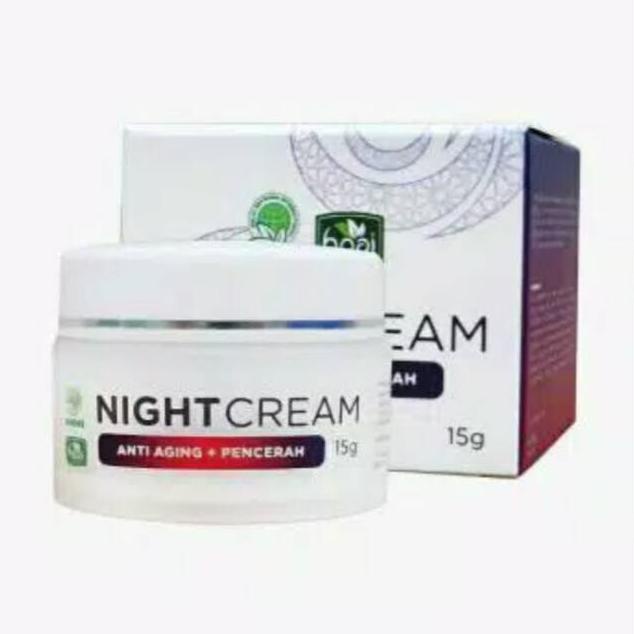 HOLLXMALL | BEAUTY NIGHT CREAM_PRODUK KECANTIKAN HPAI