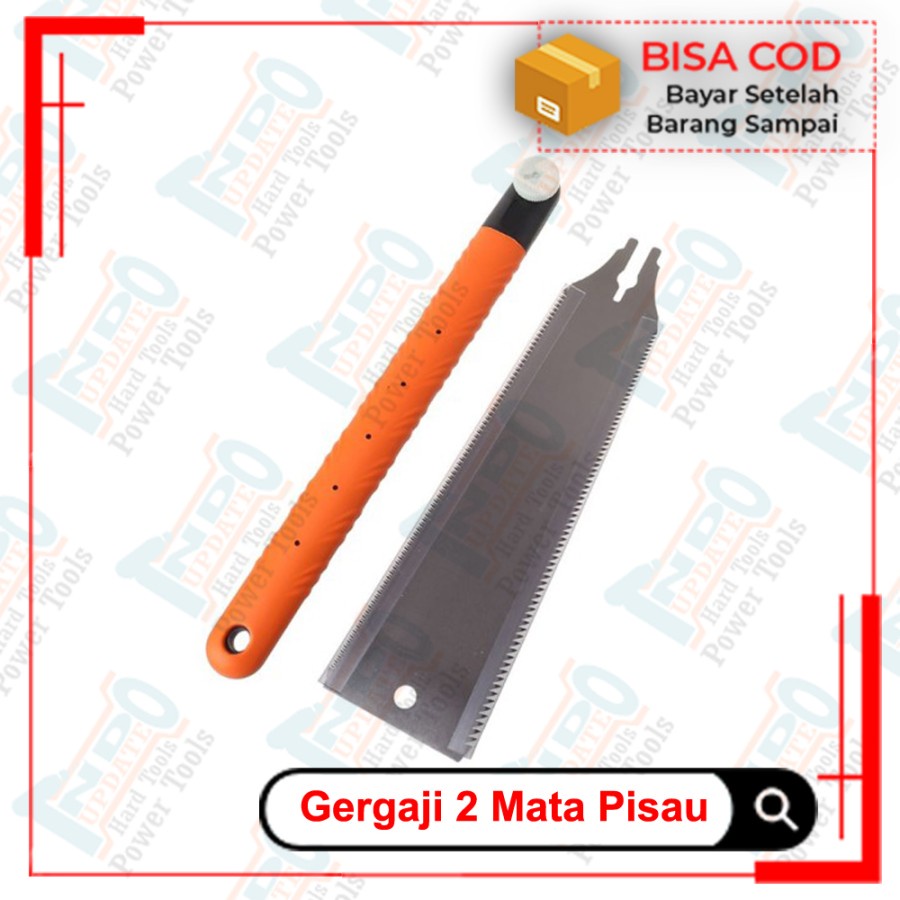 gergaji jepang RYOBA double edge rip cut cross cut