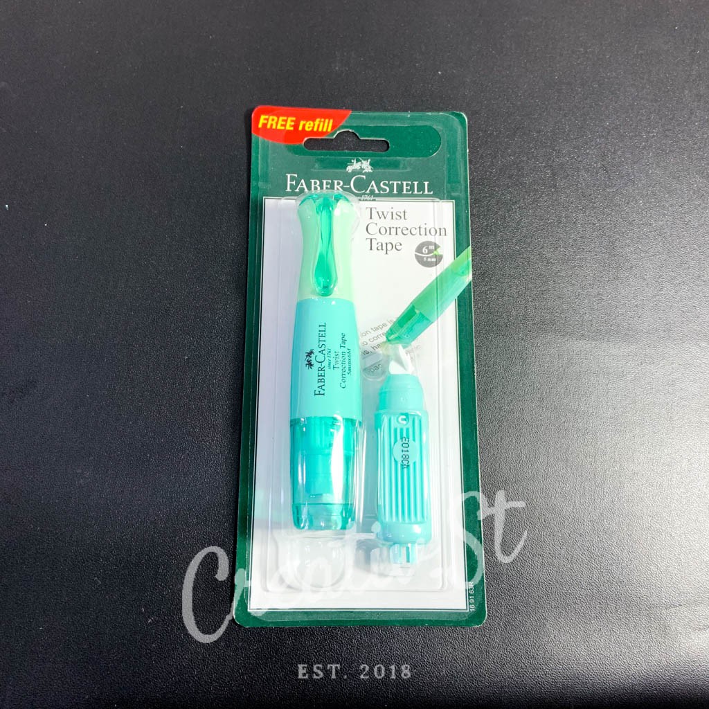 

RB FABER CASTELL Twist Correction Tape Tip Ex Tip-Ex Kertas