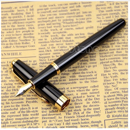 

TULIS-ALAT- FOUNTAIN PEN PREMIUM EKSLUSIF TINTA BAOER 388 MODEL PARKER MEWAH -ALAT-TULIS.