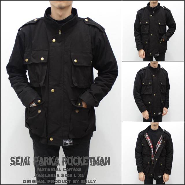 Jaket semi parka rocketman original