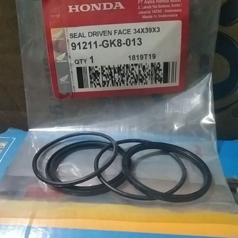 Seal pully Honda bit fi pop dan lainnya