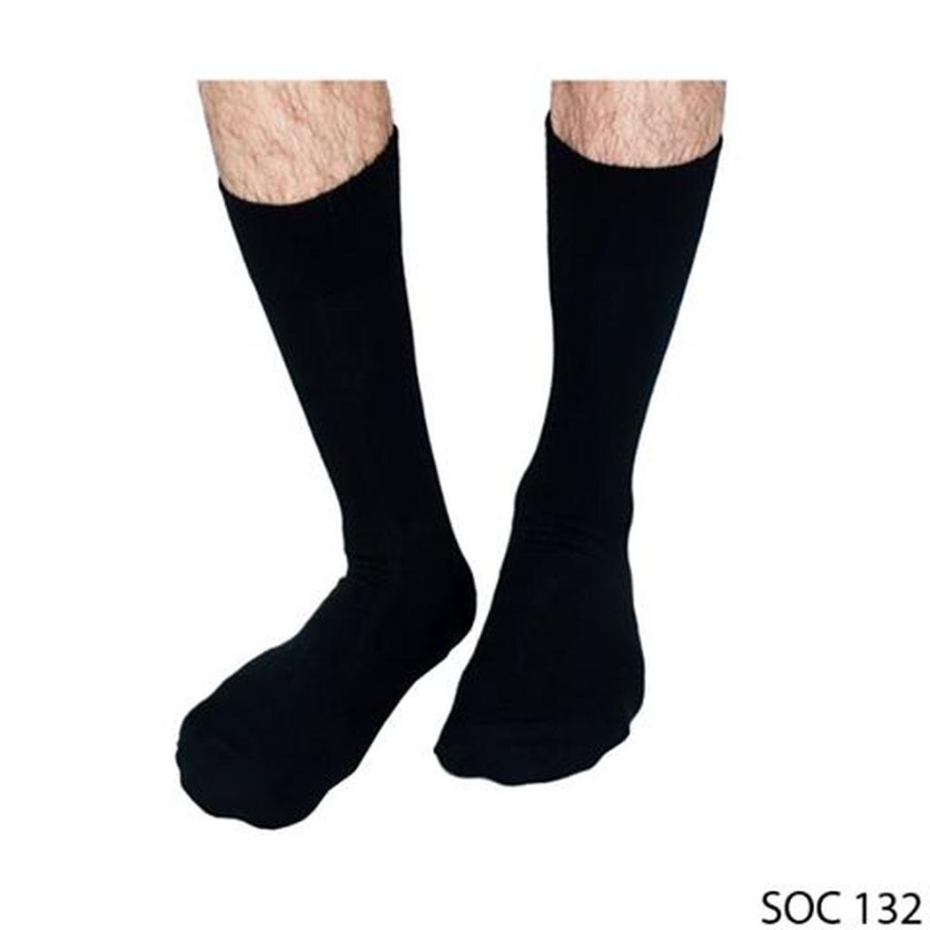 Kaos Kaki Casual Rajut Hitam – SOC 132