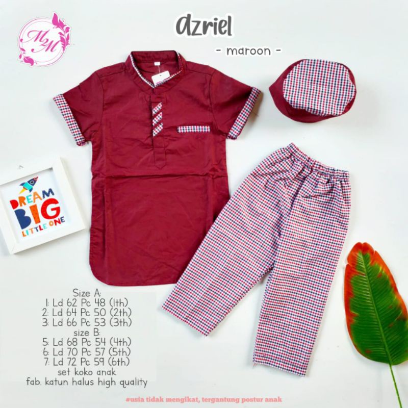 Azriel koko anak by m2m