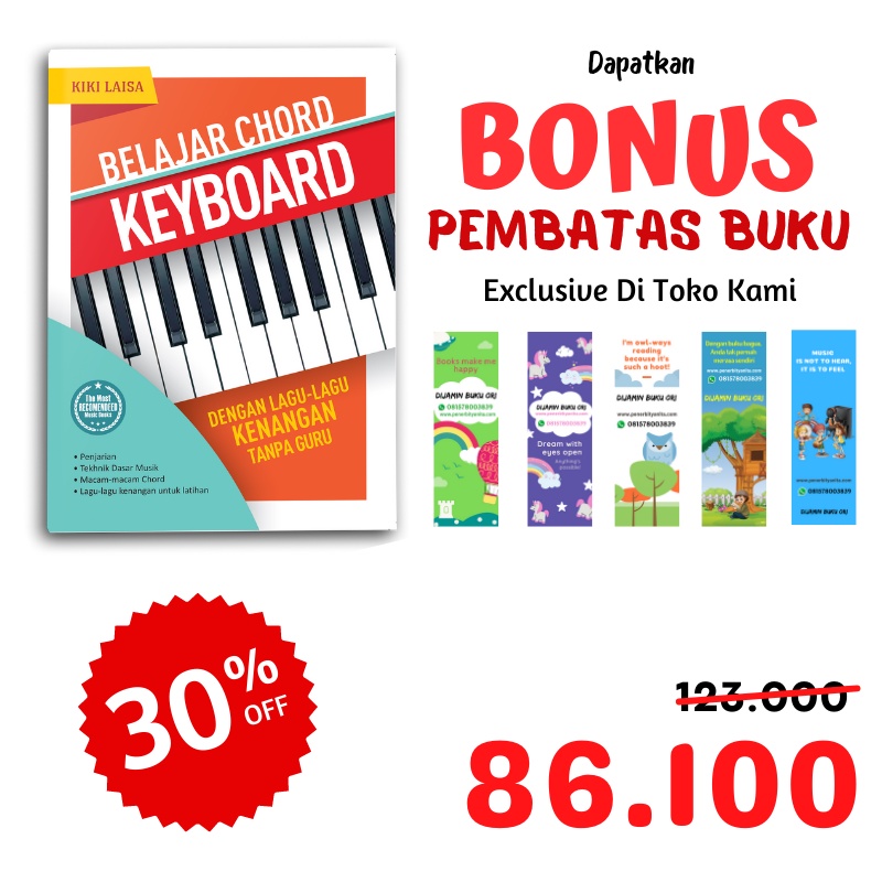 Yanita Buku Belajar Chord Keyboard