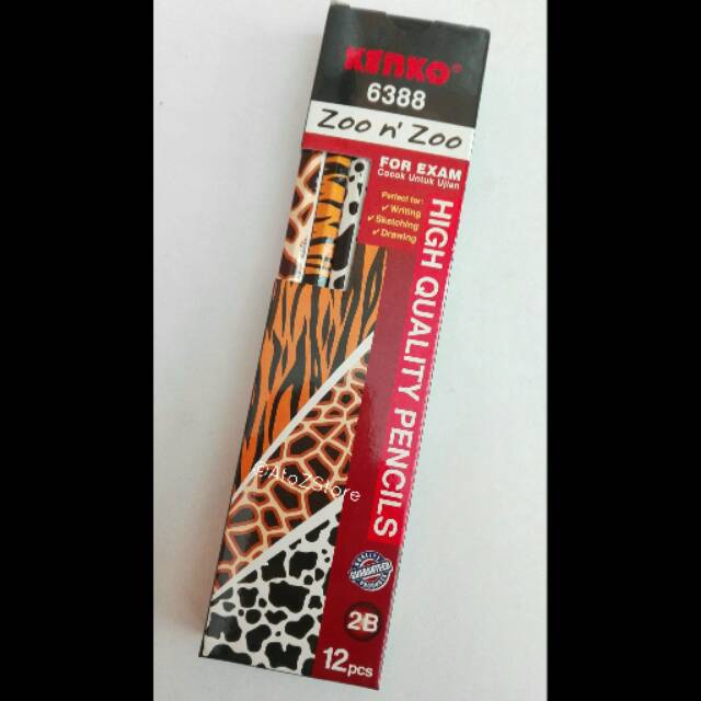 

Pensil Kenko 6388 Zoo 'n Zoo (Karakter Hewan)