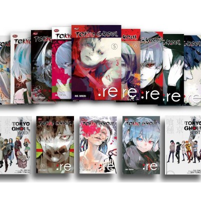 TOKYO GHOUL: RE 6,7,8,9,10,11,12,13,14,15,16 // SUI ISHIDA