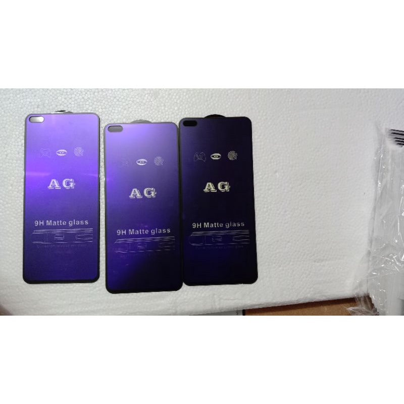 TG MATTE BLUE RADIASI ANTI MINYAK Samsung A11 A12 A12 A21S A31 A51 A71 A81 A91 A22 A32 A52  4G 5G-4