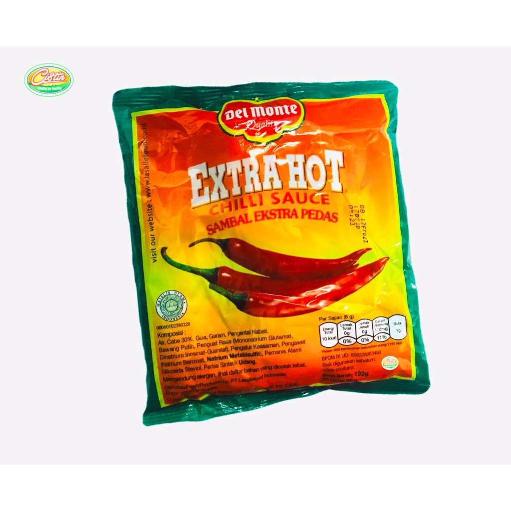 

DELMONTE EXTRA HOT PACK ISI 24 SACHET