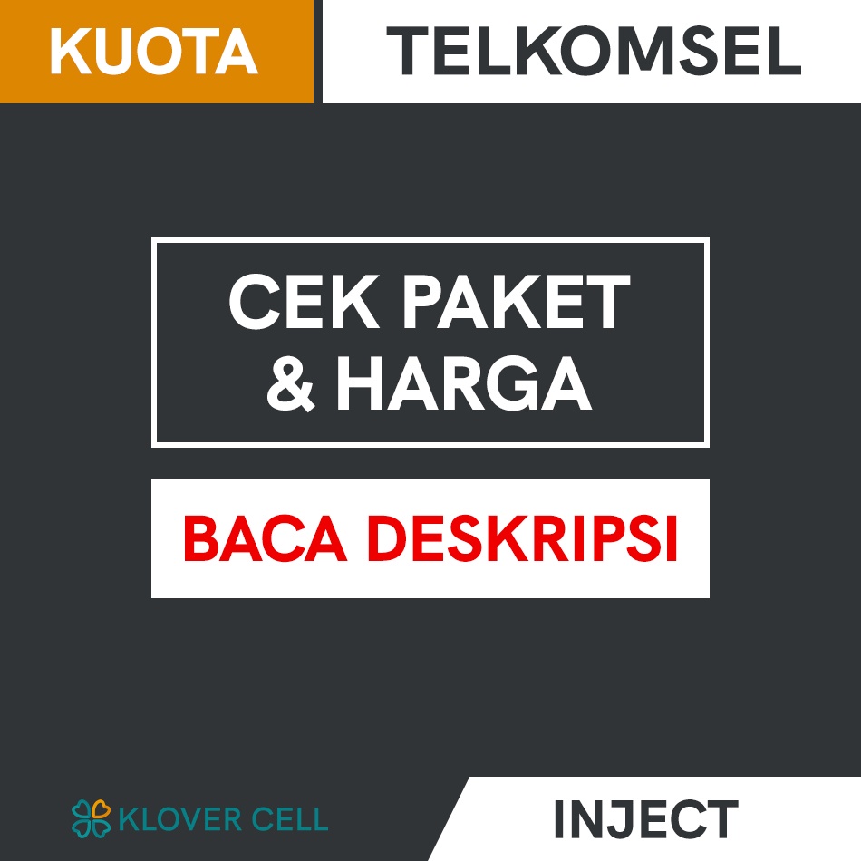 [CEK NOMOR] Cek Paket Data Tsel Telkomsel - BACA DESKRIPSI - Inject Kuota OMG Surprise Deal