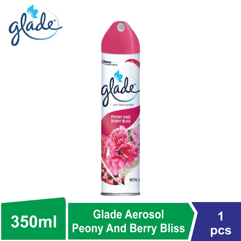 Glade Aerosol Pengharum Ruangan 350ml + 50ml