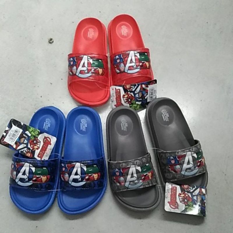 Zandilac Sandal Anak Laki-laki Cowok Avengers Ironman Hulk Marvel CH720028LK