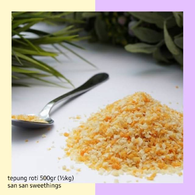 

Tepung Roti / Breadcrumb / panir 500 gram (½kg)