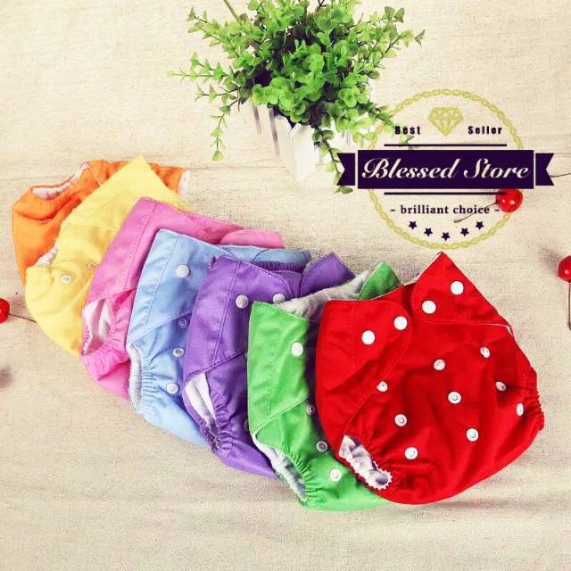 Popok Kain Bayi Clodi Balita Bisa di Cuci Pampers Diaper ORIGINAL Anak Coldi berkancing Murah