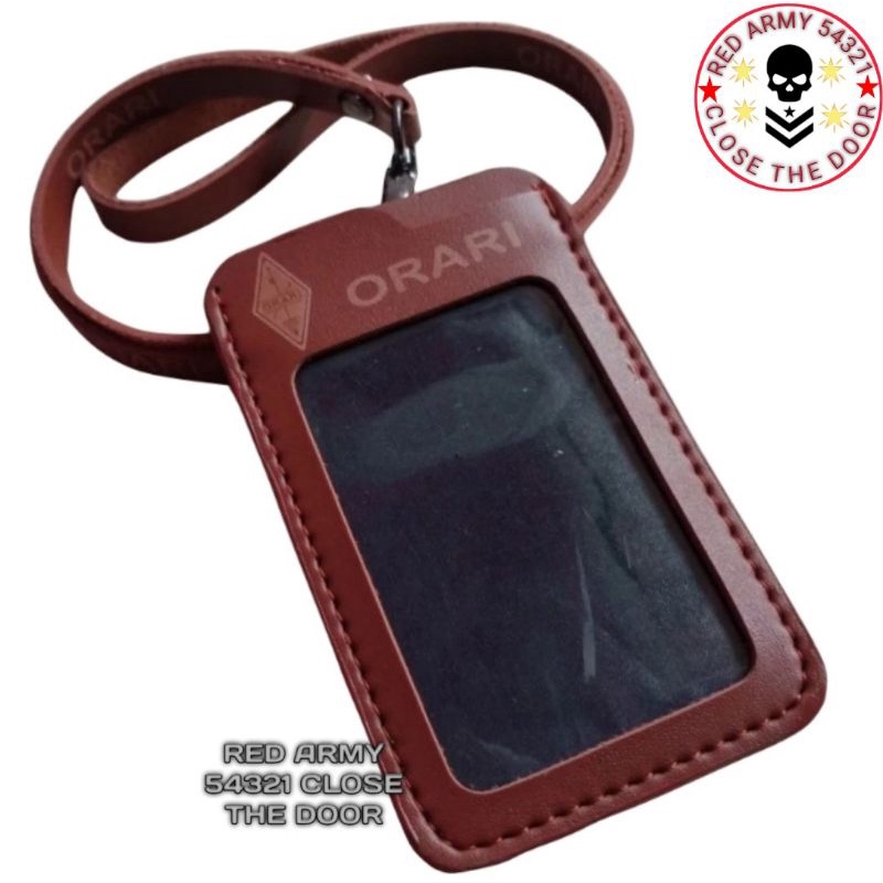 

Holder ID Card - Tali Lanyard Nametag Logo ORARI