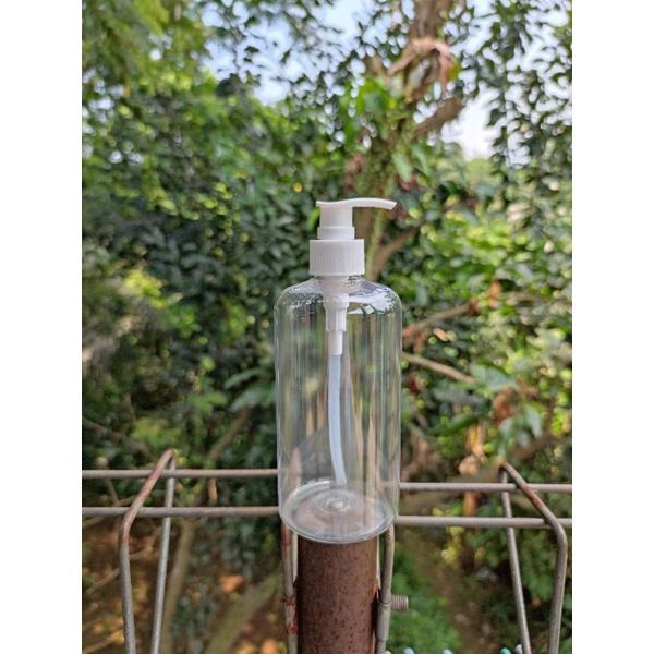 Botol Plastik 500ml Pump /Botol Pump /Botol Hand Sanitizer /Botol Sabun / BOTOL GROSIR