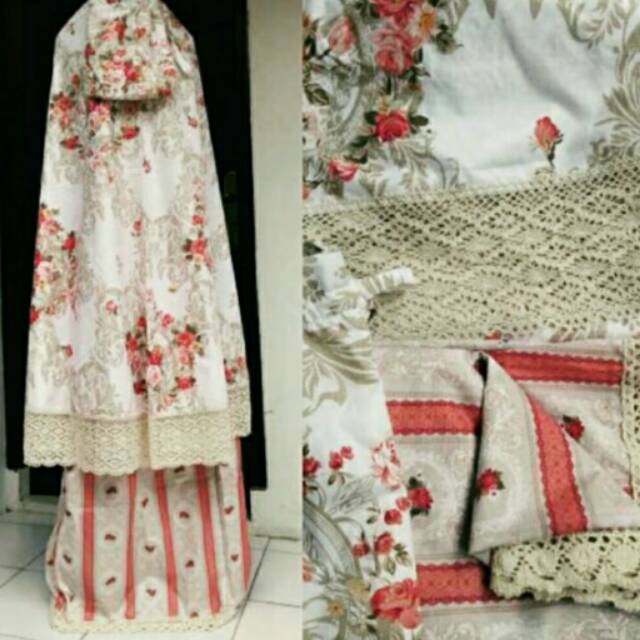 Mukena Katun Jepang Jumbo