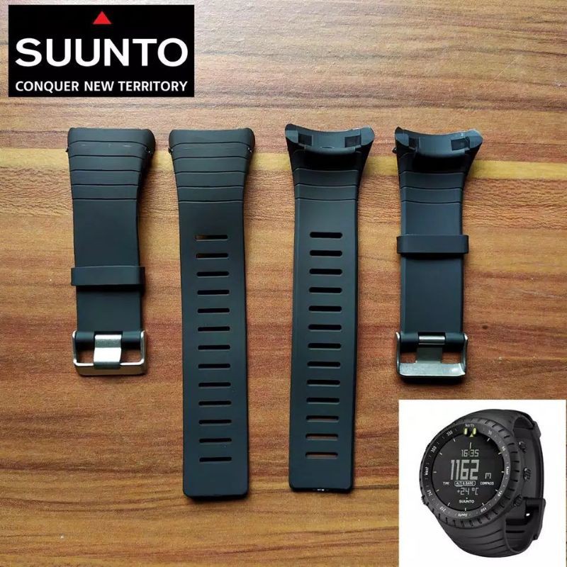 tali jam suunto core/rubber sunto core hitam