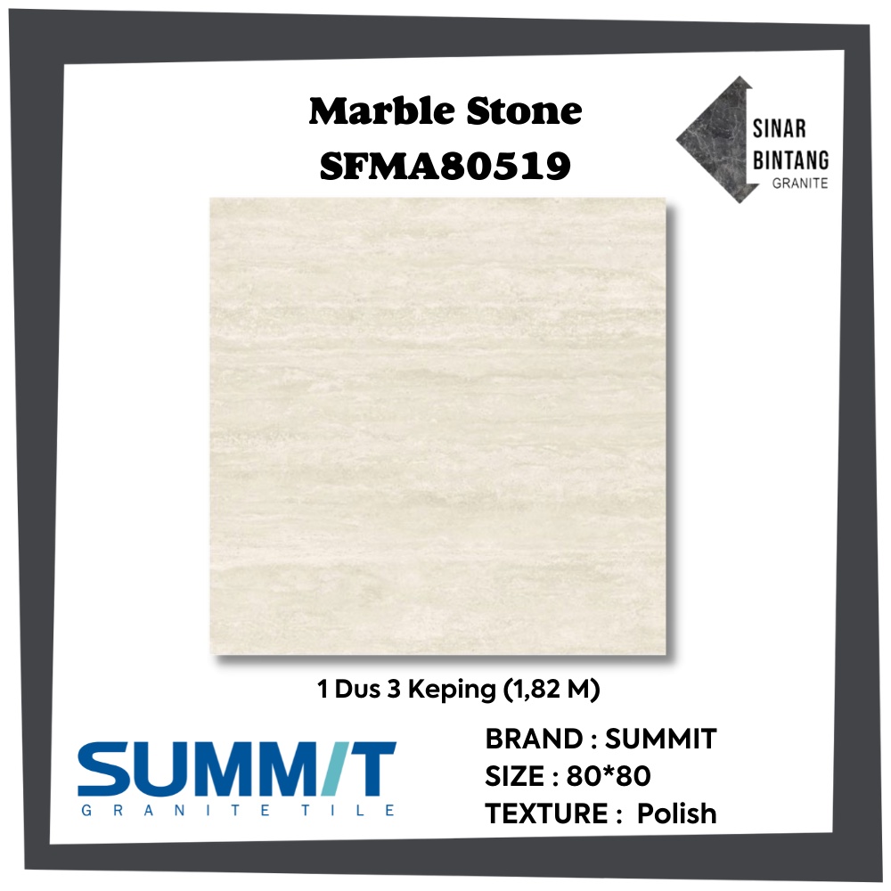 Granit 80 X 80 | Granit Lantai Marble Stone SFMA80519 SUMMIT