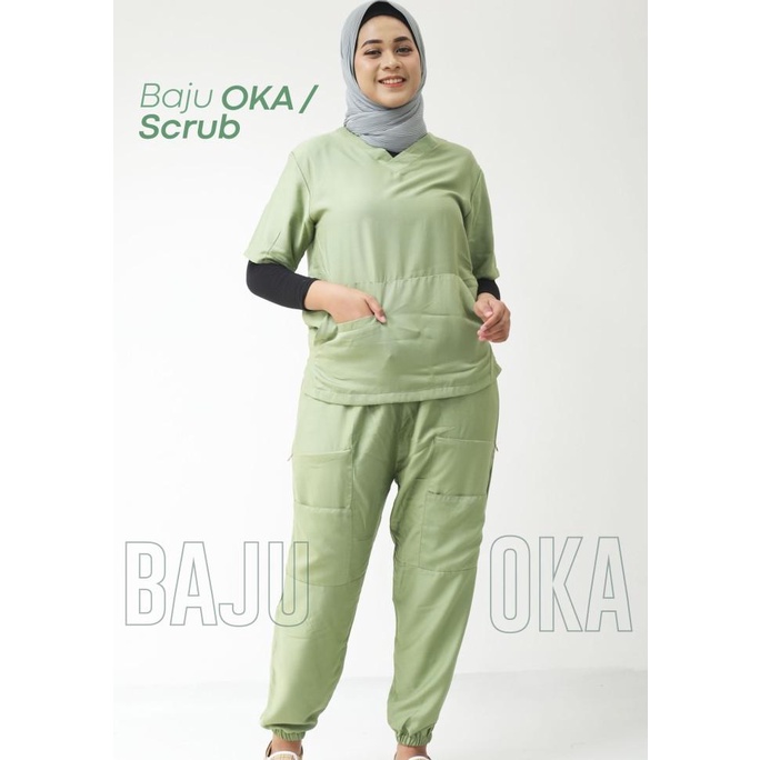 Baju OKA Joger / Baju Jaga / Baju OK (lengan pendek)