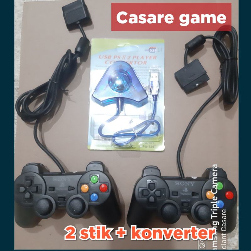 Paket 2 Stik + Konverter