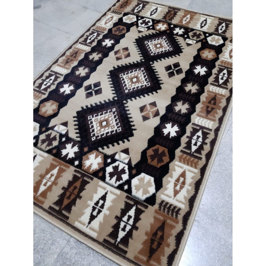 KARPET MIRZAE 100X150 MZ07 BROWN-2