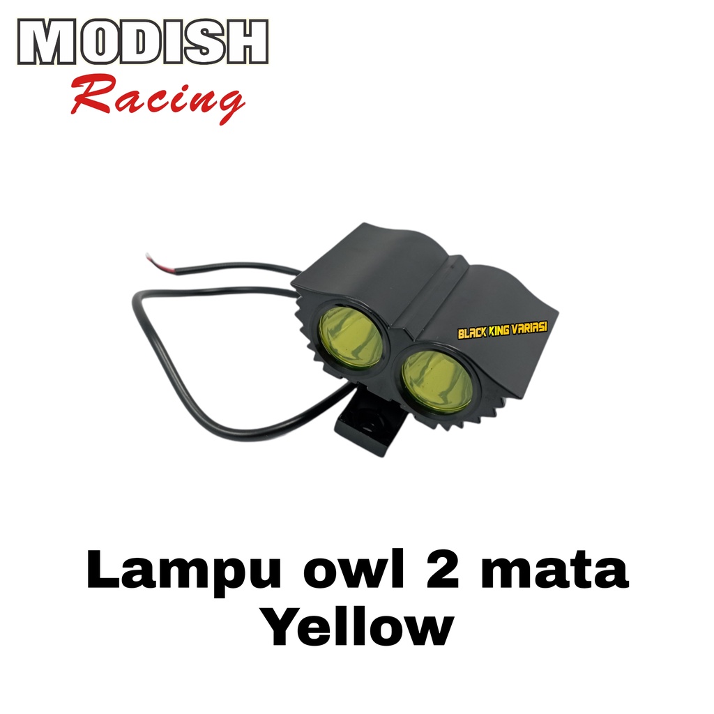 Lampu Tembak Owl 2 Mata Lampu Sorot 2 Mata Lampu Owl Lampu Tembak Led Motor Lampu Tembak Sorot Led Cree OWL Mini 2 Mata