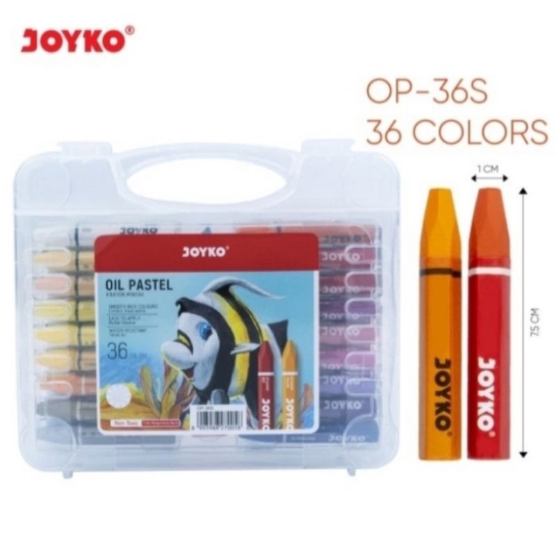 

Krayon Joyko Oil Pastel 36 Warna