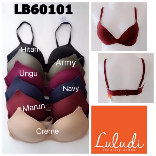 LB60101 bra tanpa kawat luludi by wacoal