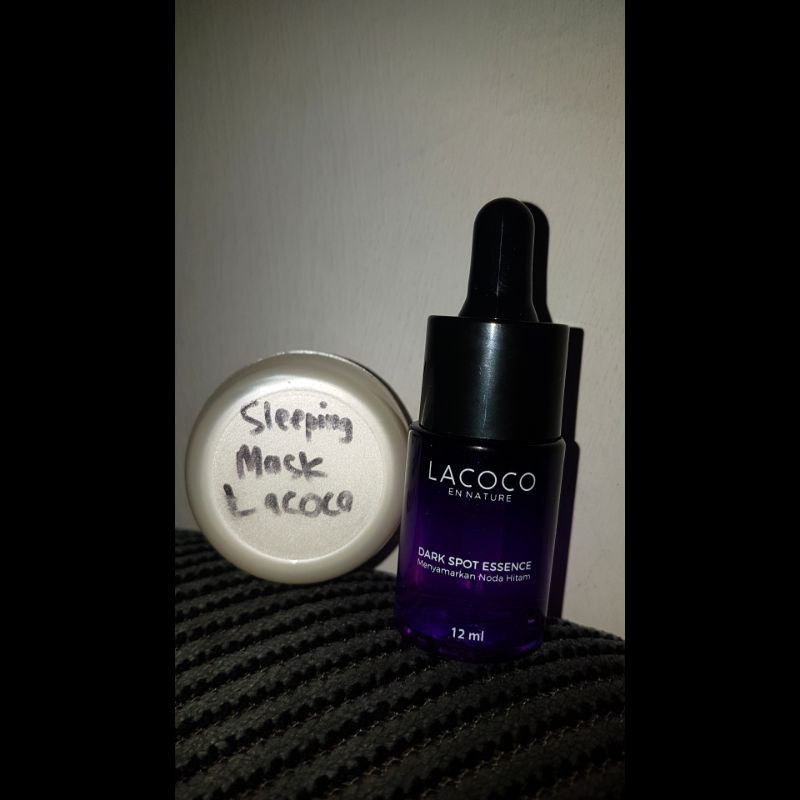 LACOCO DARK SPOT ESSENCE (BONUS SLEEPING MASK LACOCO SHARE IN JAR)