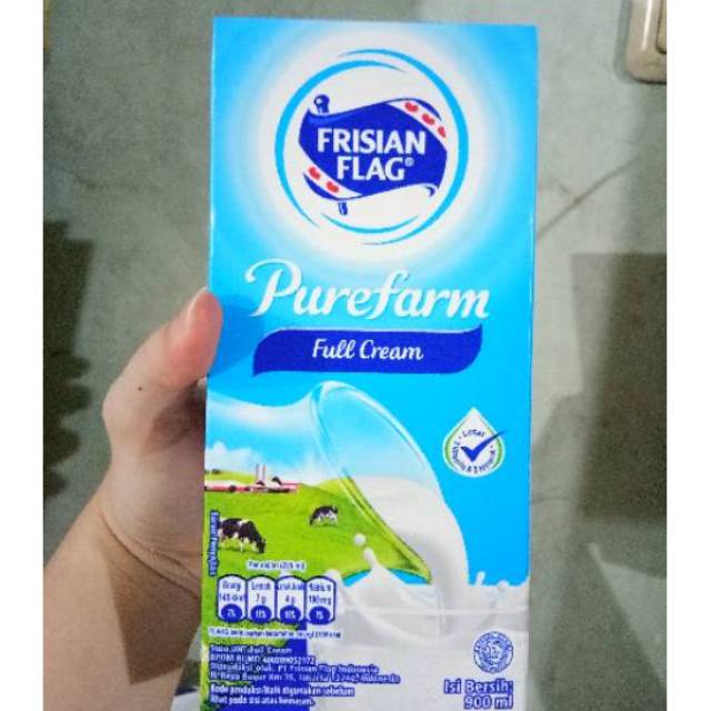 

Frisian flag full cream & swiss chocolate 900 ml