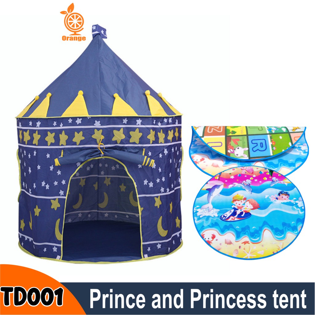 Tenda + Alas Anak Tenda Motif  Karakter Anak autdoor dan Indoor WHFURNITURE