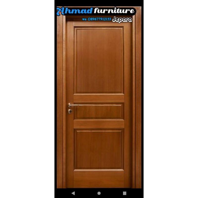 pintu rumah minimalis jati