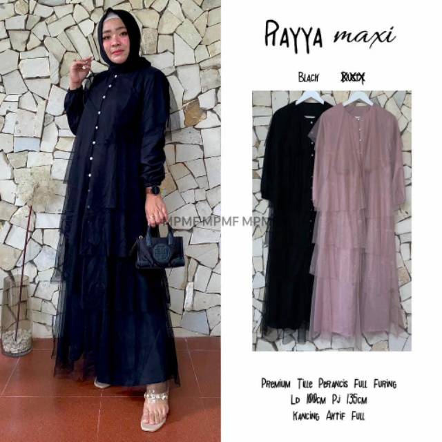 Rayya maxi / maxi dress tile premium