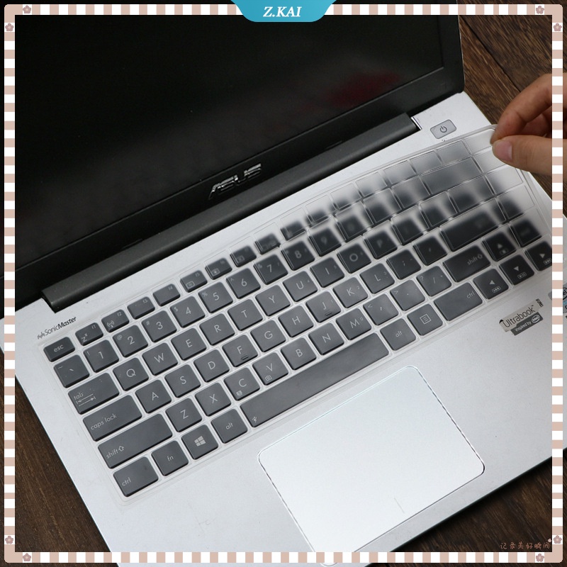 Skin Silikon Cover Pelindung Keyboard Laptop 14 &quot;Untuk Asus X455L X454L X453M X451M A456U A442U X441U X441N X441 X441M X44 Xhm