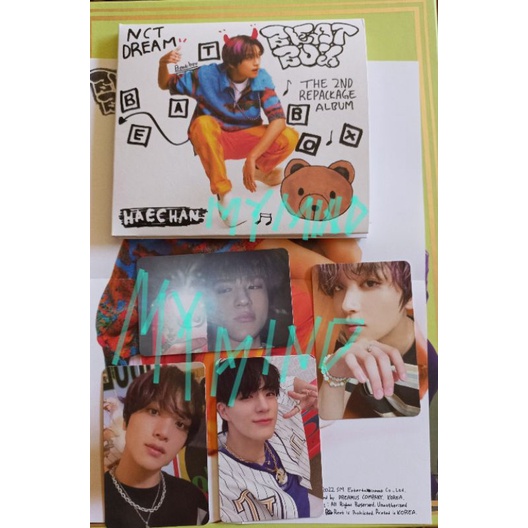 Mixtape jeno haechan digipack photocard jeno haechan digipack