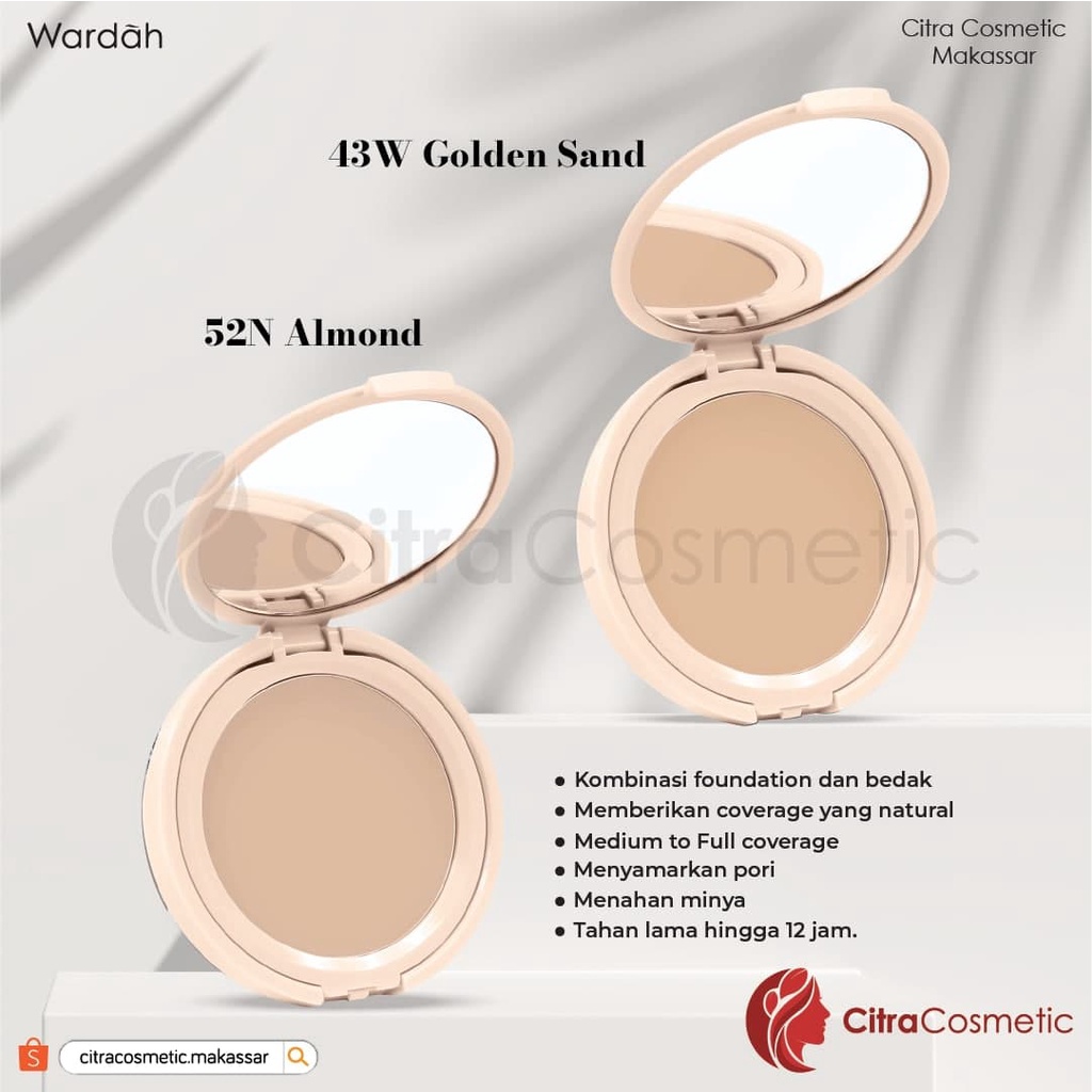 Wardah Colorfit Velvet Powder Foundation