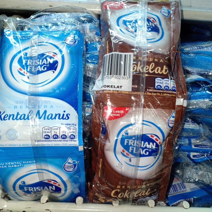 Frisian Flag Kental Manis Putih Sachet 6'S