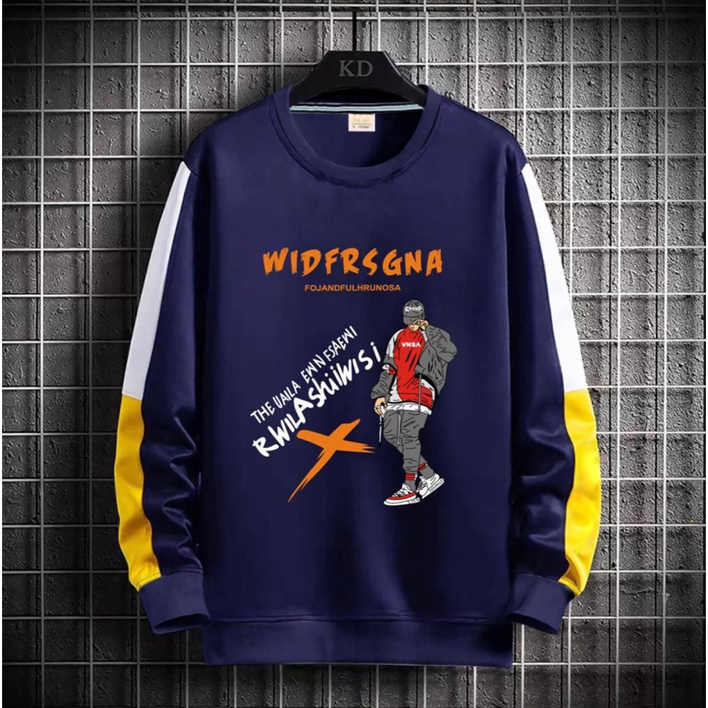 COD/ARPIOSSHOP - BAJU FOJAN - SWEATSHIRT PRIA KEREN MODEL KEKINIAN