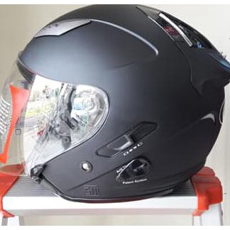 KYT Helm Galaxy Slide Black Doff Hitam DOP - hot item