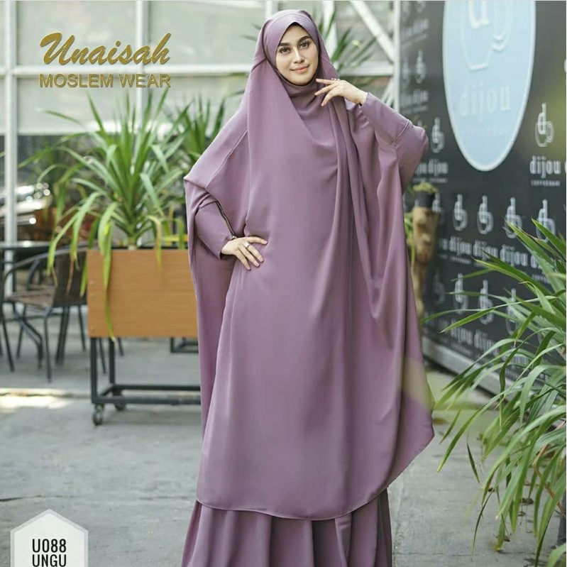 Gamis set Syari by Unaisah