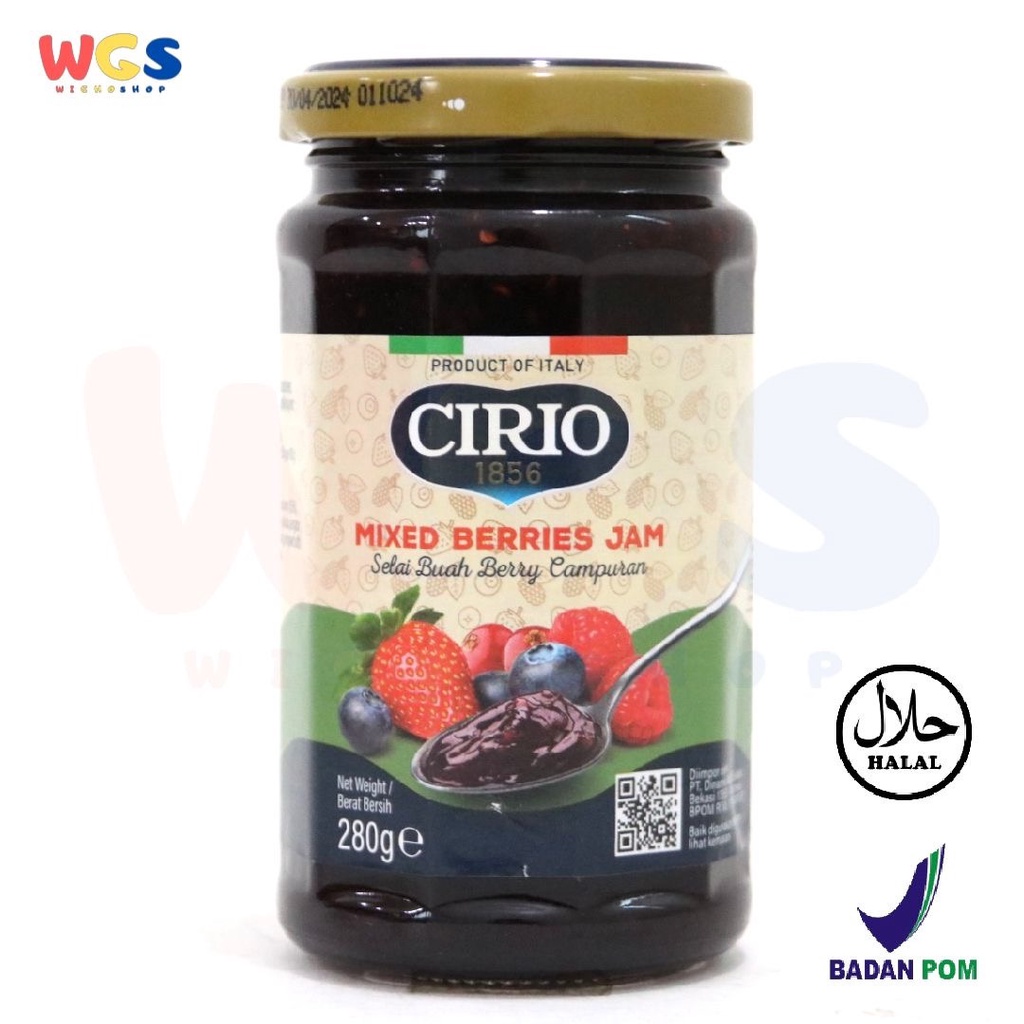 

Selai Cirio Mixed Berries Jam 280 gr