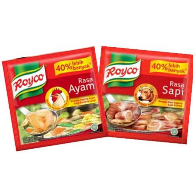 

Royco ayam/sapi 4 pcs