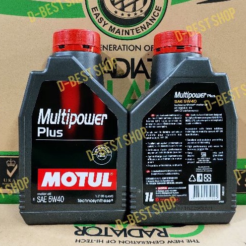 OLI MESIN MOBIL MOTUL MULTI POWER PLUS 5w/40 - 1 liter