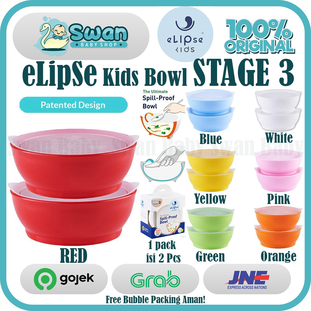 Elipse Kids Bowl Set STAGE 3 / Mangkok Bayi / Mpasi Bayi