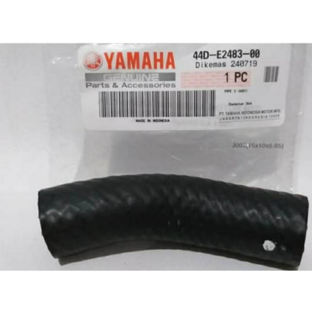 SELANG RADIATOR XEON KARBU ASLI ORI YAMAHA 44D E2483 00
