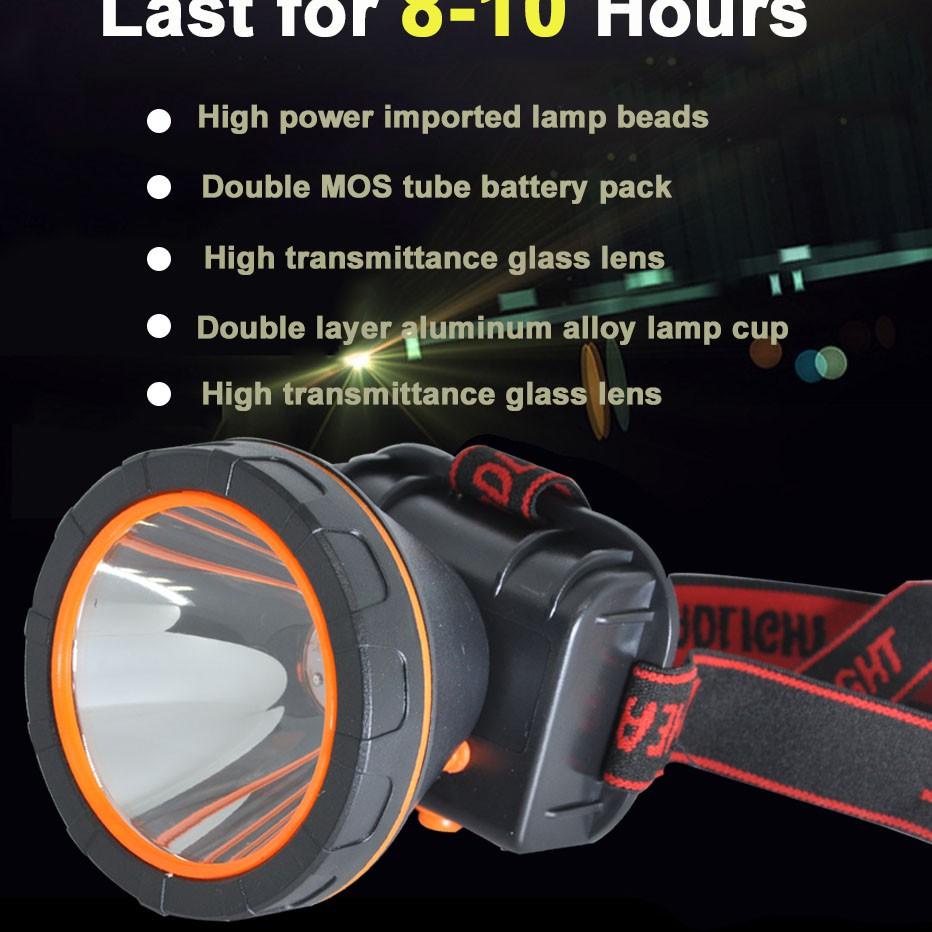 Terbagus.. QYD senter kepala super terang IPx4 Tahan Air Headlamp LED 6000 lumen Q7801