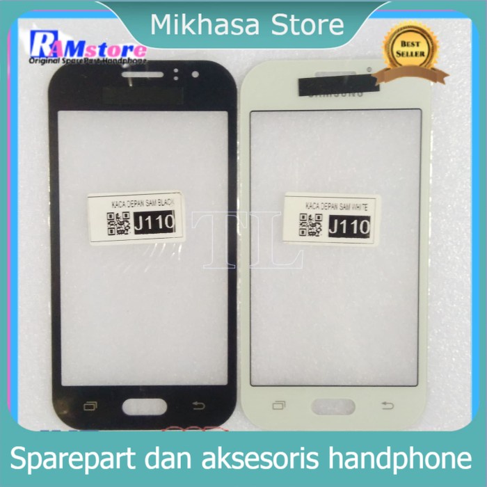 KACA DEPAN LCD TOUCHSCREEN KACA TOUCHSCREEN SAMSUNG GALAXY J1 ACE J110  J110 Kaca Layar Sentuh Origi