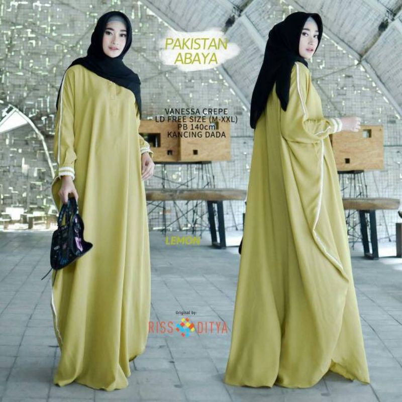 Pakistan abaya pakaian wanita dress fashion muslim